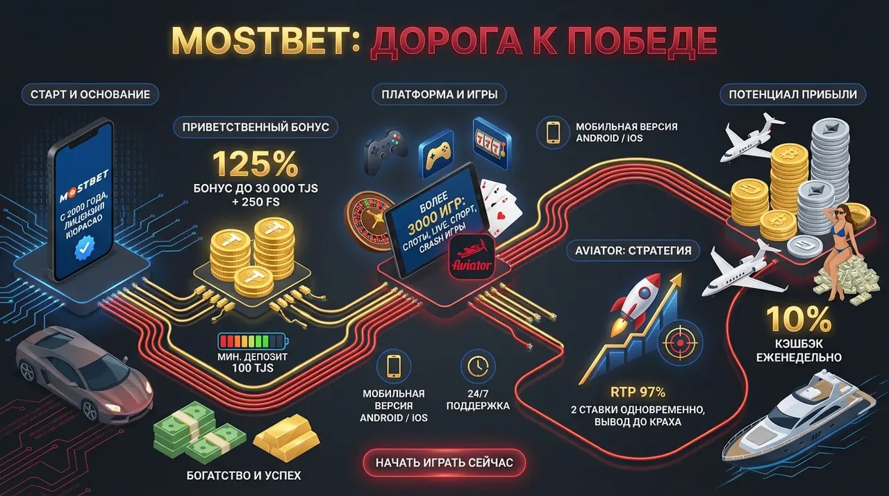 mostbet casino онлайн