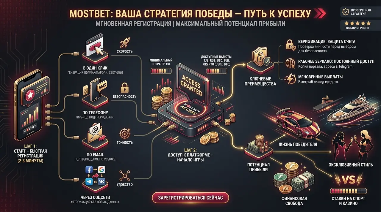 mostbet регистрация
