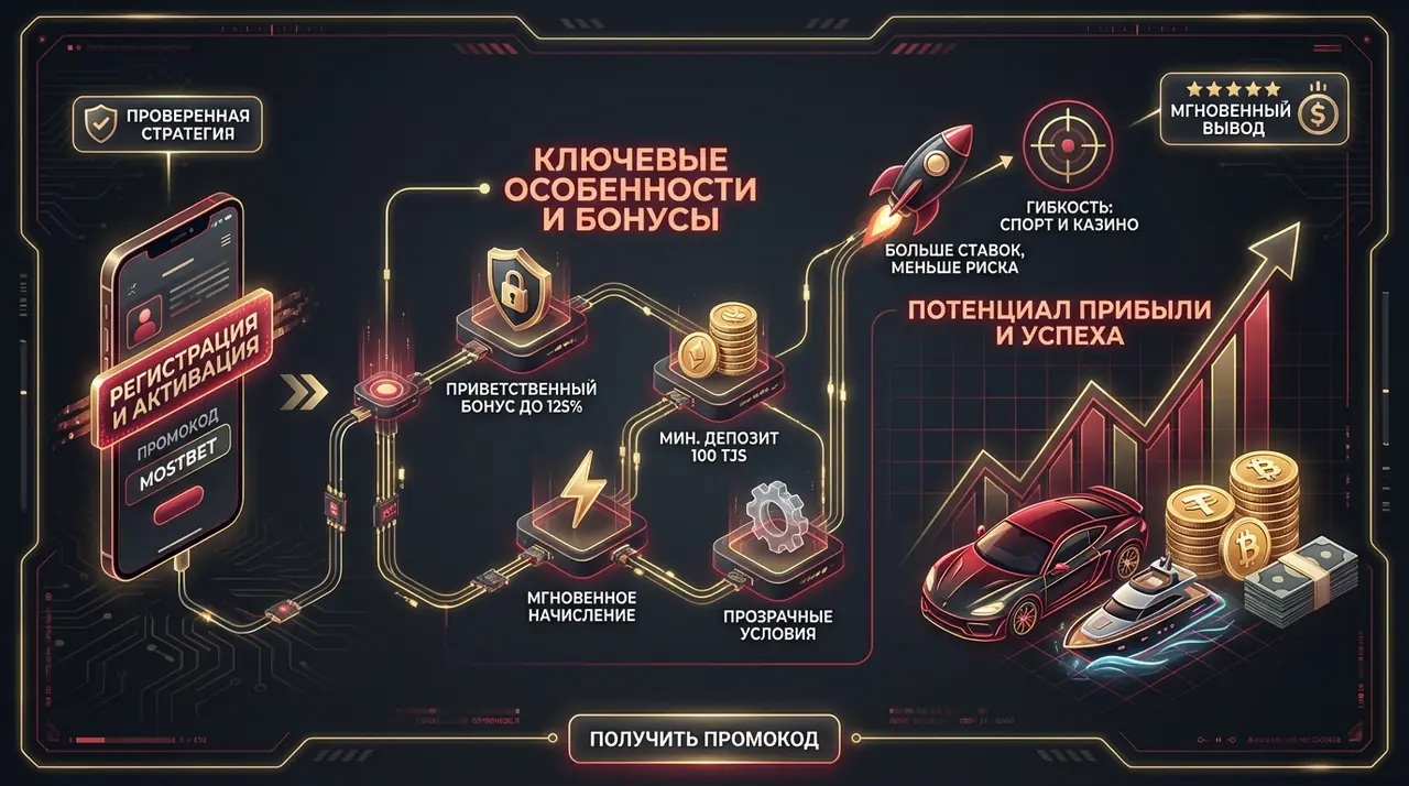 промокод mostbet бонус